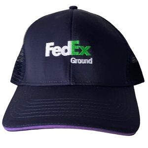 Navy Blue FedEx Hat
